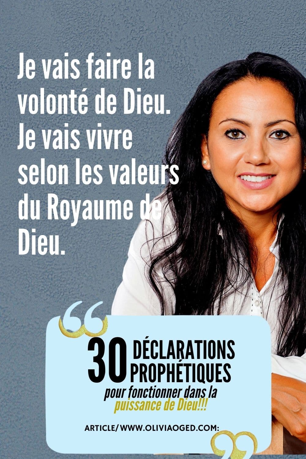 30 DÉCLARATIONS PROPHÉTIQUES POUR FONCTIONNER DANS LA PUISSANCE DE DIEU!!!