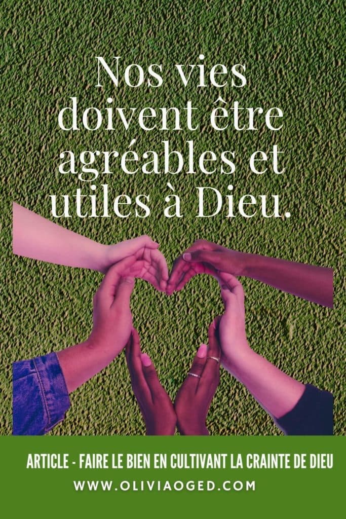 Agréables à Dieu