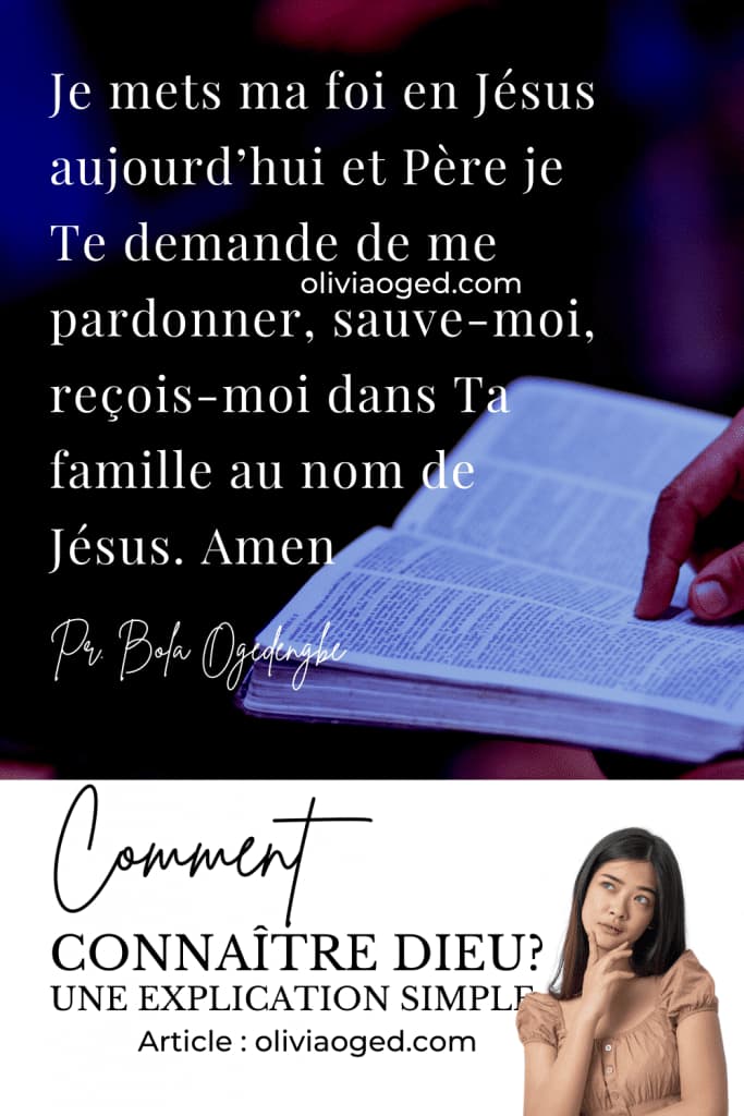 Comment connaître Dieu? Une explication simple