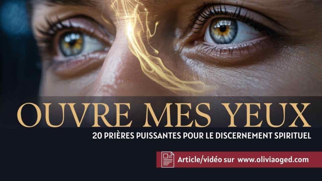 Ouvre mes yeux : 20 prières puissantes pour le discernement spirituel" sur oliviaoged.com.