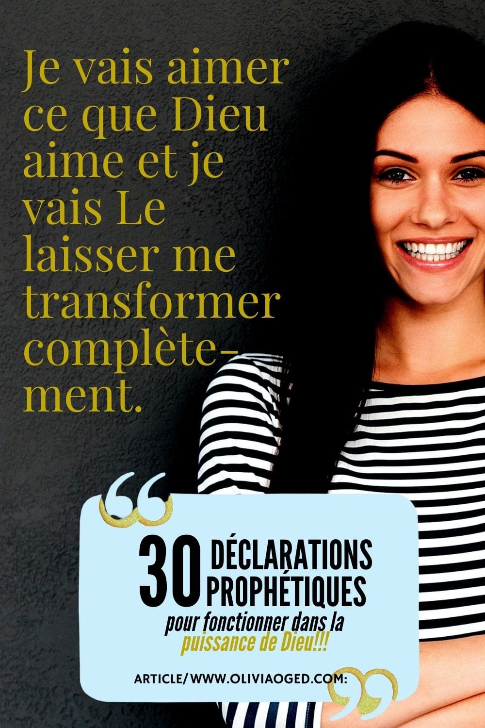 30 DÉCLARATIONS PROPHÉTIQUES POUR FONCTIONNER DANS LA PUISSANCE DE DIEU!!!