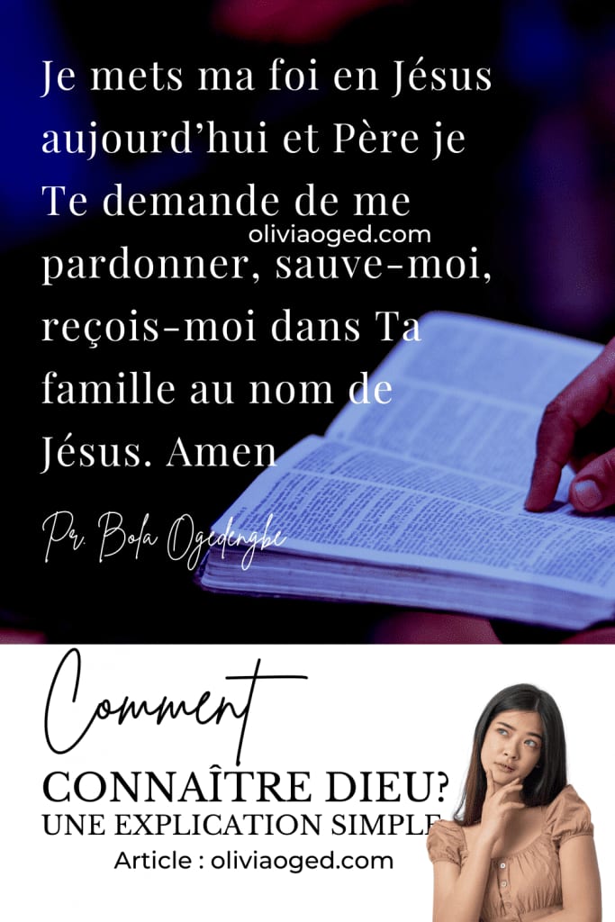 Comment connaître Dieu? Une explication simple