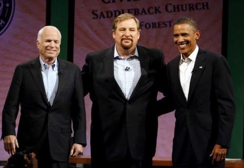 the candidates and the pastor